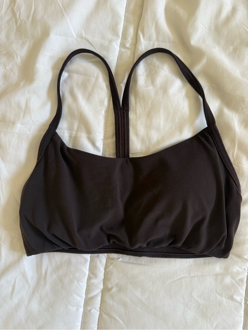 Lululemon Flow y bra in sequioa size M